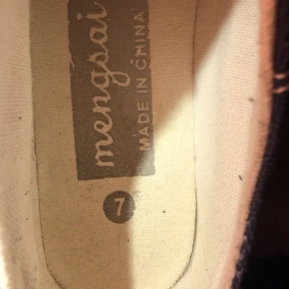 Blue and Orange Denver Broncos Sneakers - Picture 5 of 7